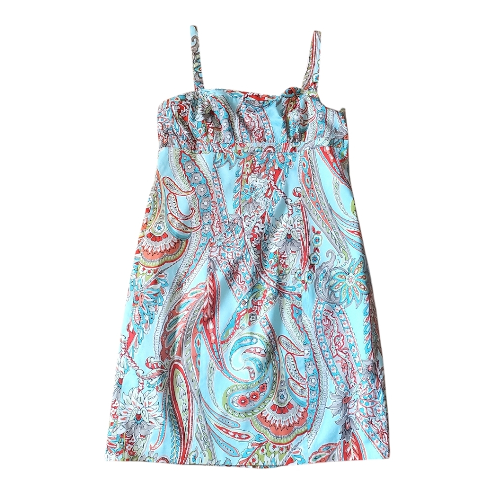 Tommy Bahama Multicolor Paisley Midi Dress